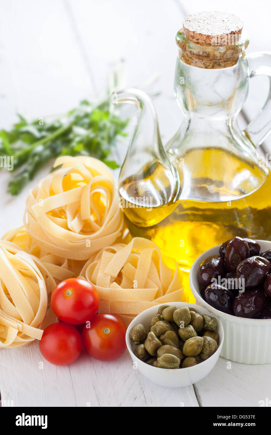 Ancora in vita i prodotti mediterranei Foto Stock