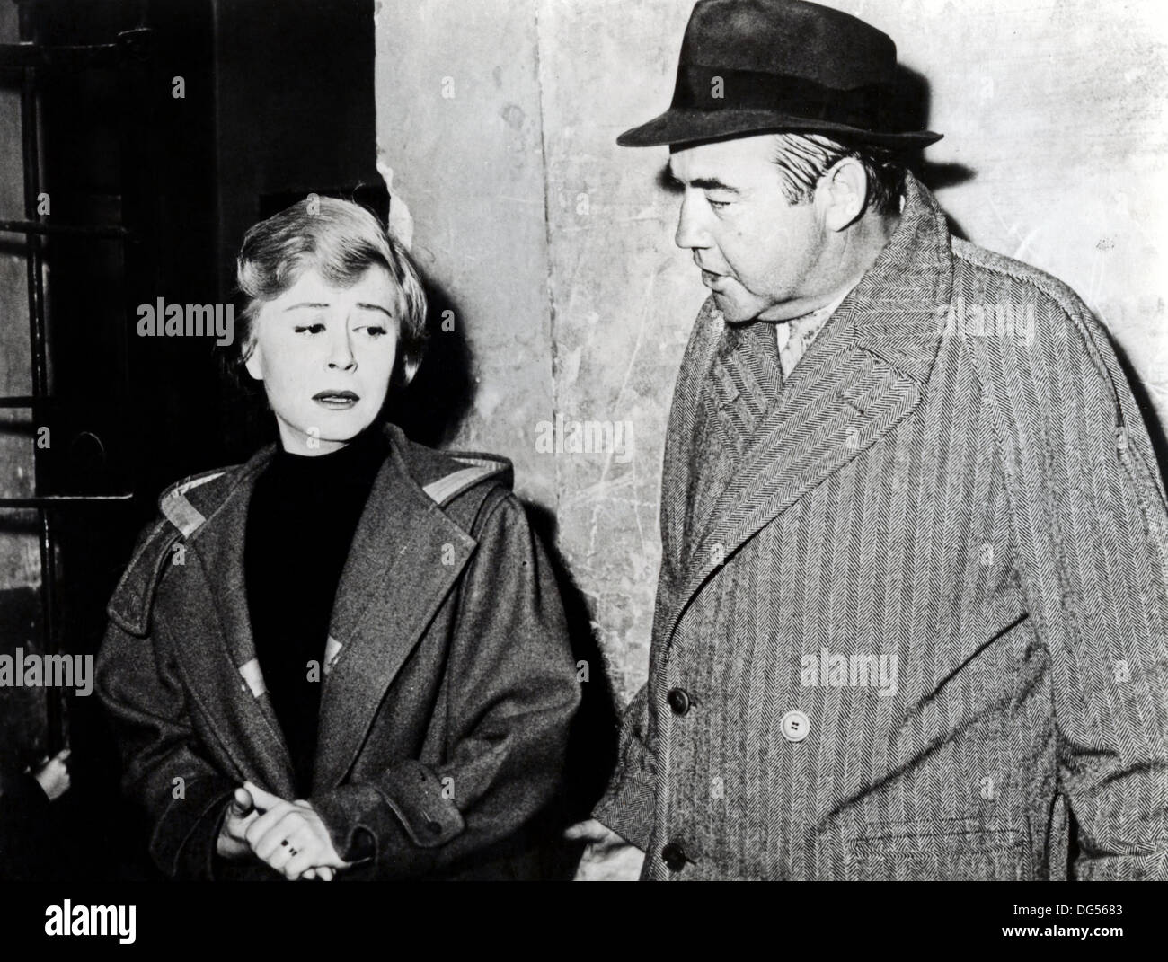 IL BIDONE 1955) GUILETTA MASINA, BRODERICK CRAWFORD, FEDERICO FELLINI DIR) BIDO 001 COLLEZIONE MOVIESTORE LTD Foto Stock