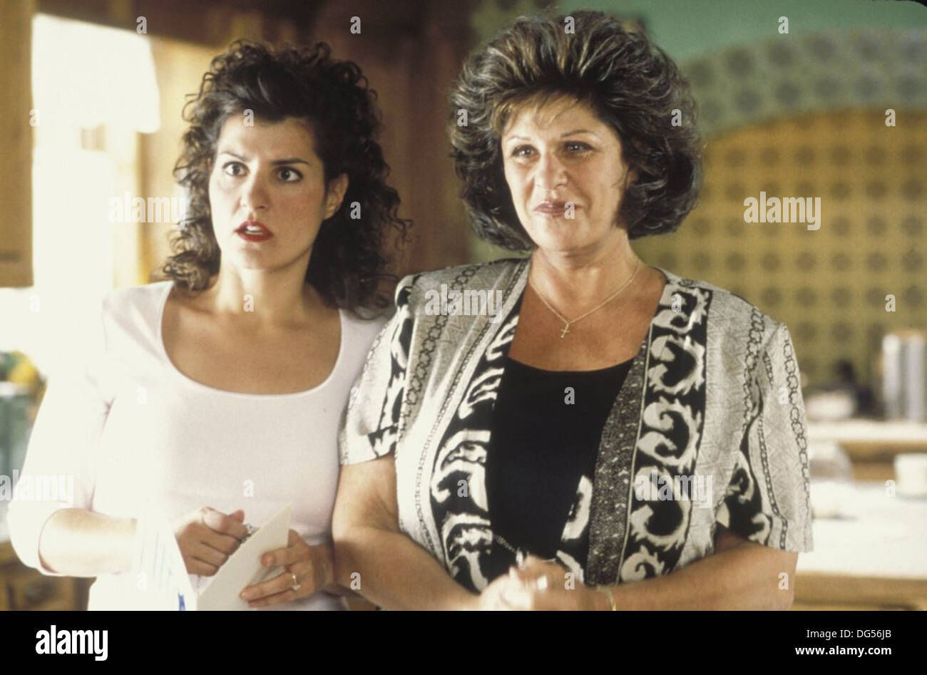 MY Big Fat Greek Wedding 2002) NIA VARDALOS LAINIE KAZAN JOEL ZWICK DIR) RACCOLTA MOVIESTORE LTD Foto Stock