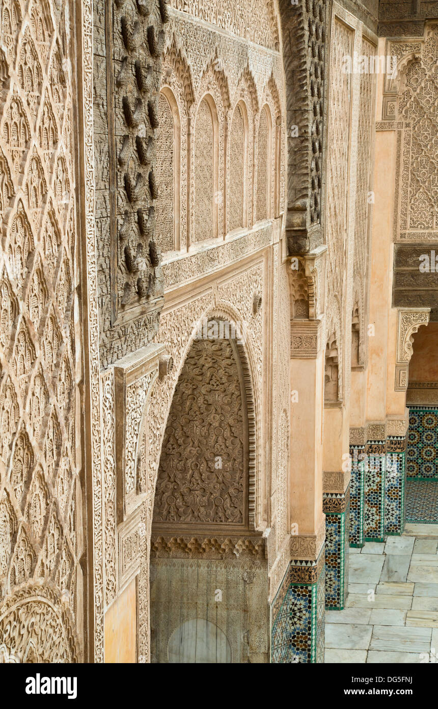 Ben Yousseff Medrassa Foto Stock