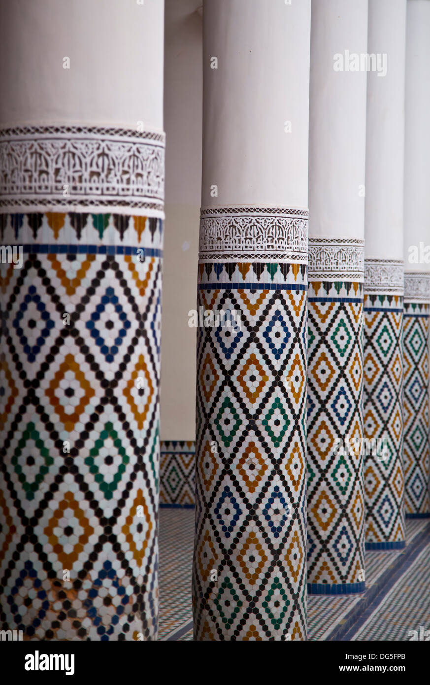 Le colonne del Marocco Foto Stock