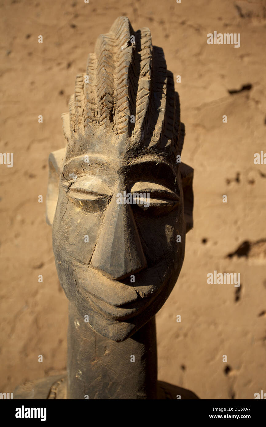 Mascherina africana riscontrato nel Paese Dogon del Mali Foto Stock