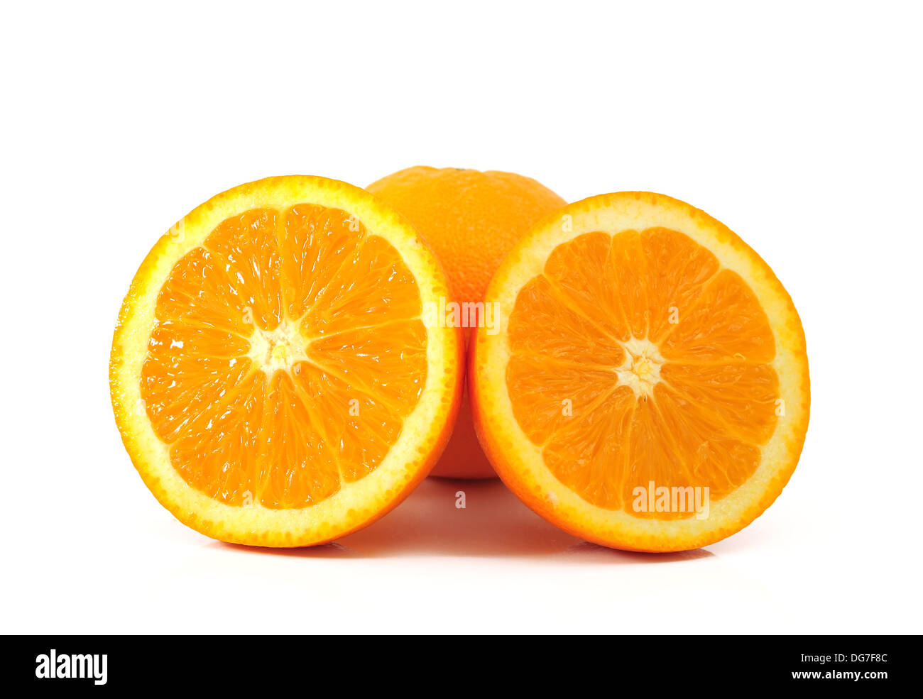 Arancio sugoso Foto Stock