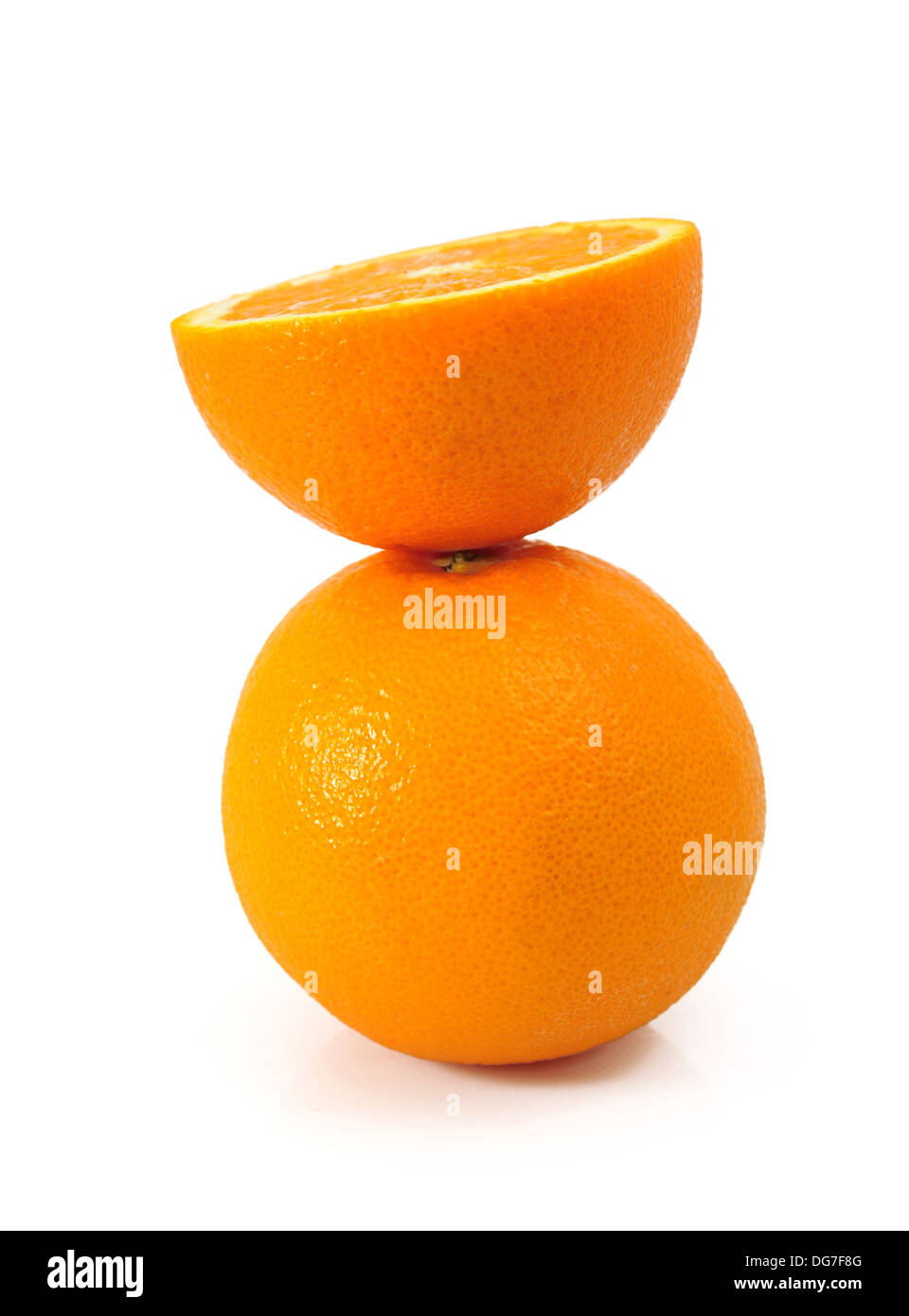 Arancio sugoso Foto Stock