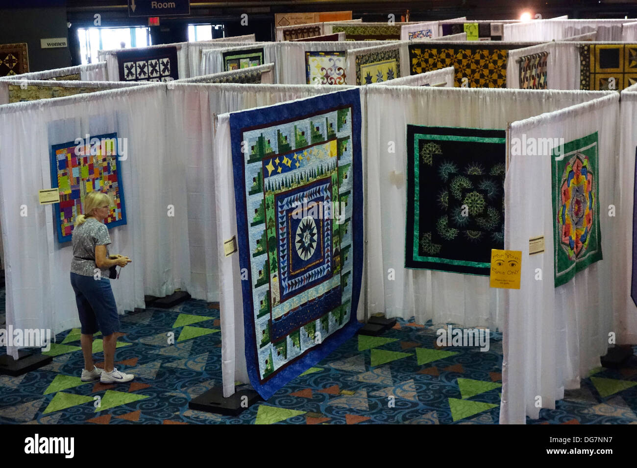 trapunta Visualizza Foto Stock