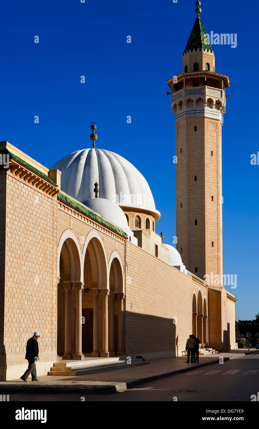 Tunez: Monastir. La moschea Bourguiba Foto Stock