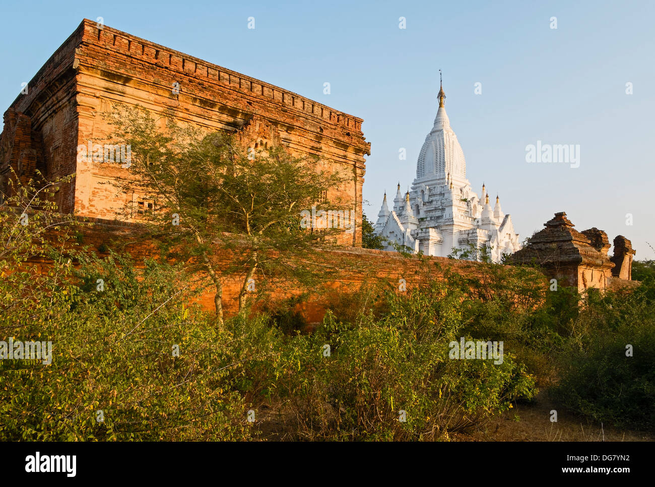 Tempio Lemyethna, Bagan, Myanmar, Asia Foto Stock
