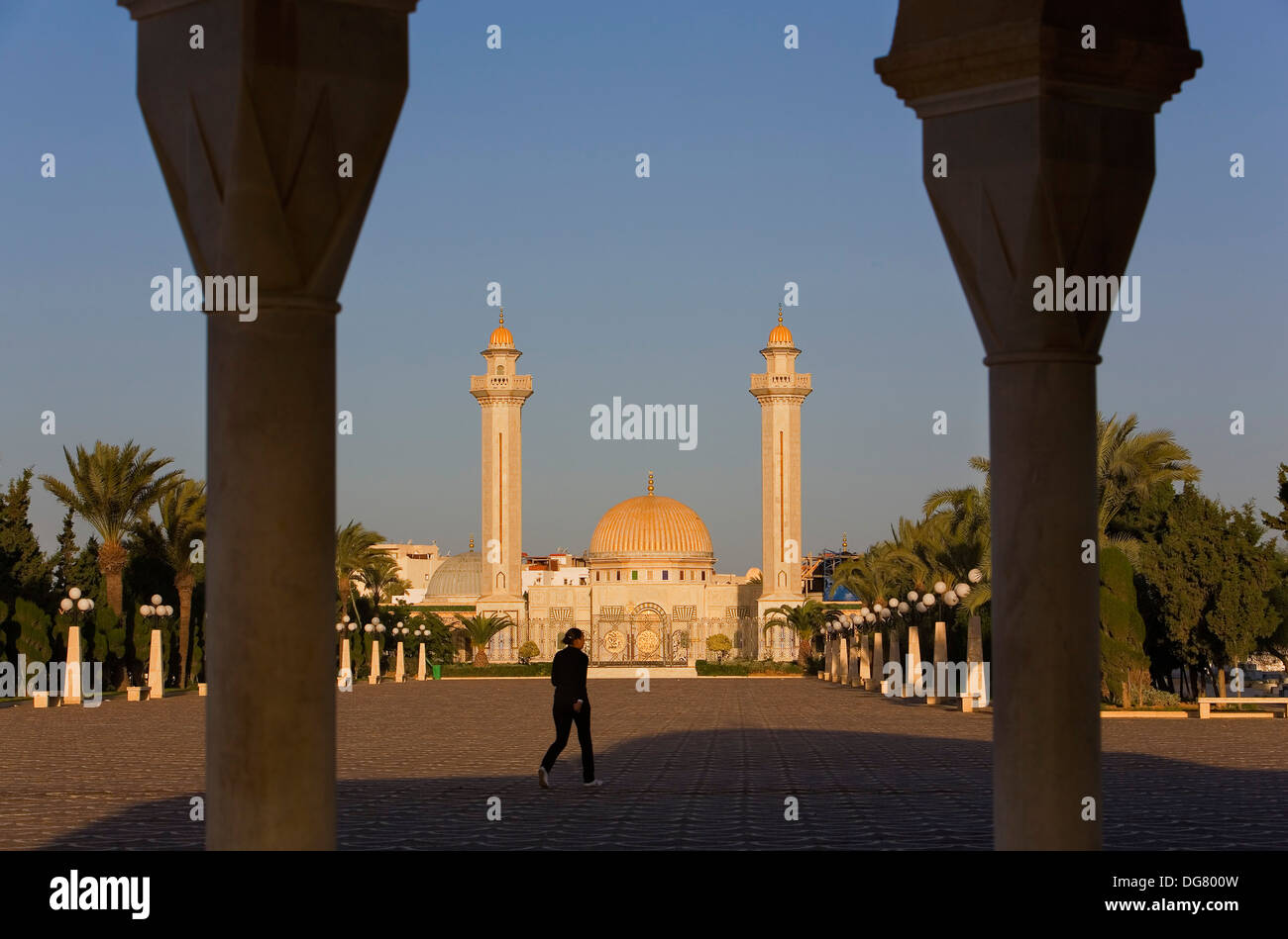 Tunez: Monastir.Bourguiba mausoleo Foto Stock