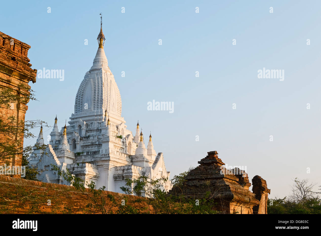 Tempio Lemyethna, Bagan, Myanmar, Asia Foto Stock