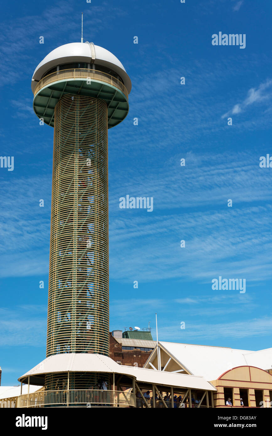 Queens Wharf Tower. Foto Stock