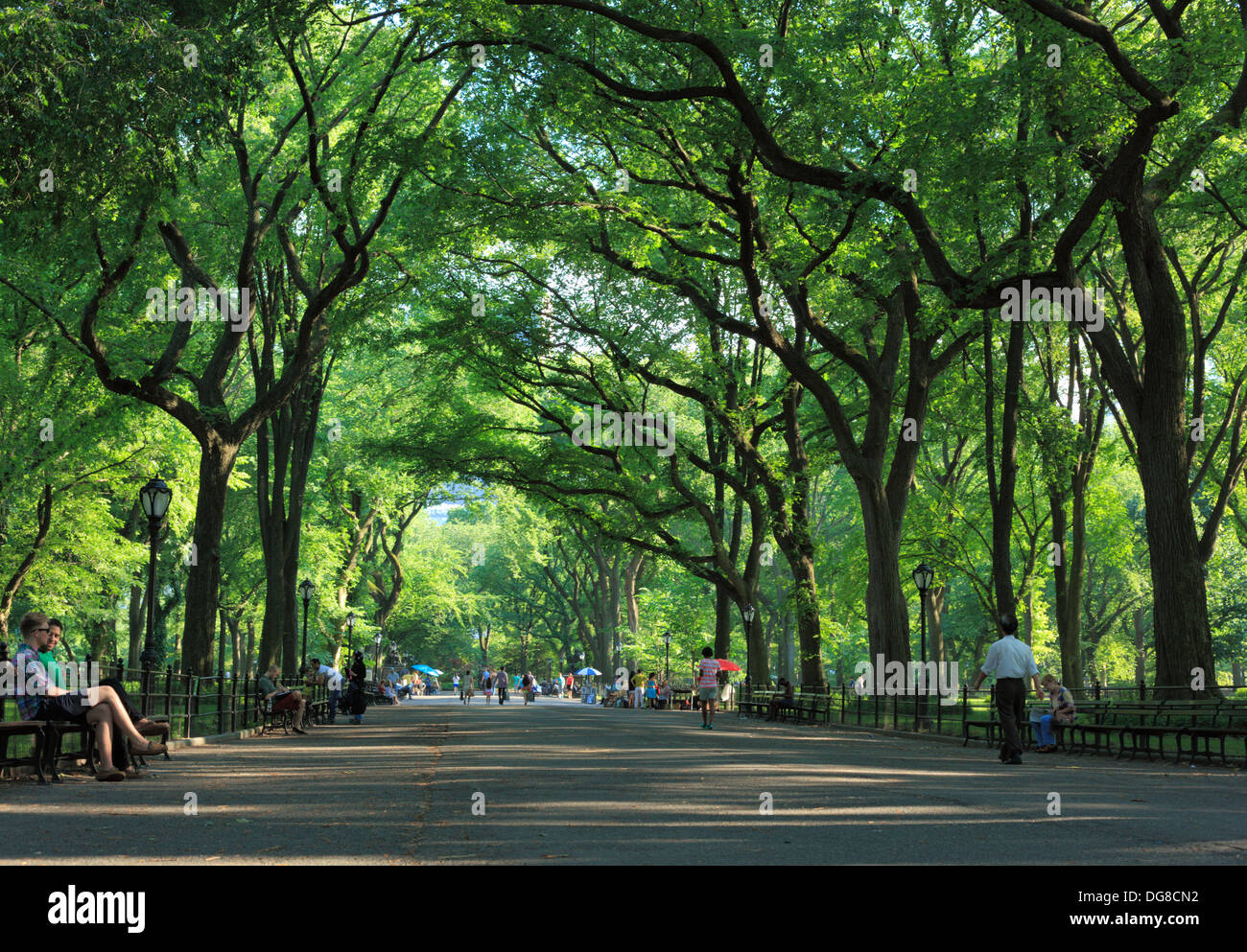 Il Central Park di New York, Stati Uniti d'America. Foto Stock