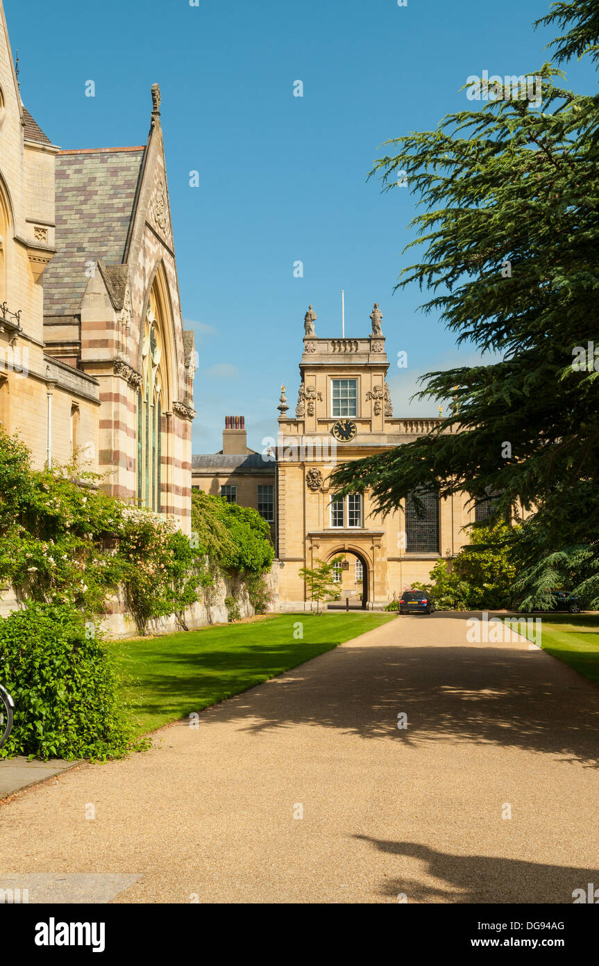 Balliol College di Oxford, Oxfordshire, Inghilterra Foto Stock
