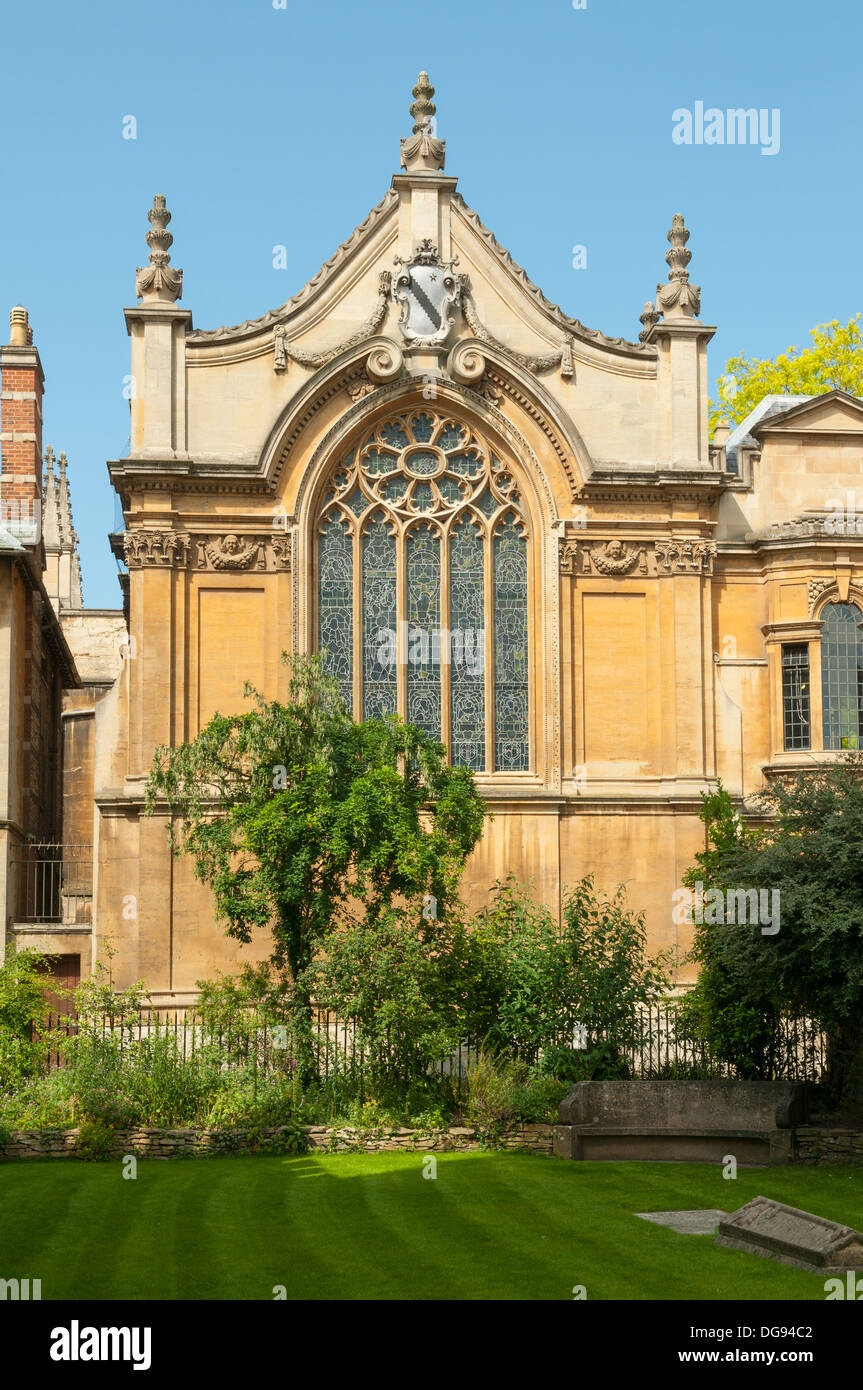 Brasenose College di Oxford, Oxfordshire, Inghilterra Foto Stock