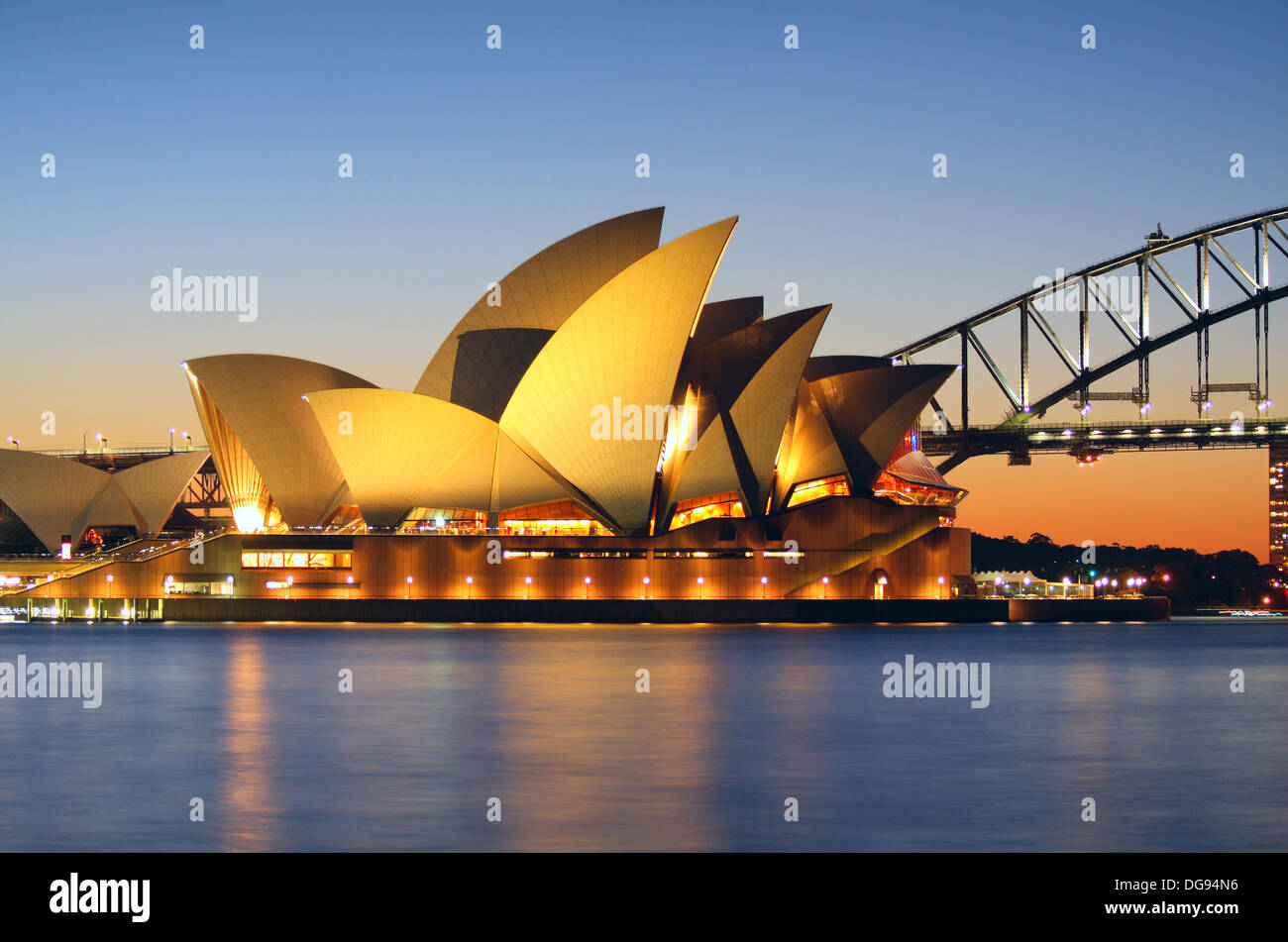 La Opera House di Sydney in Australia Foto Stock