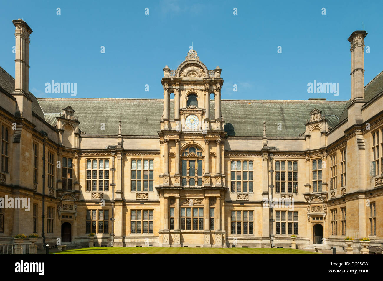 Esame scuola di Oxford, Oxfordshire, Inghilterra Foto Stock