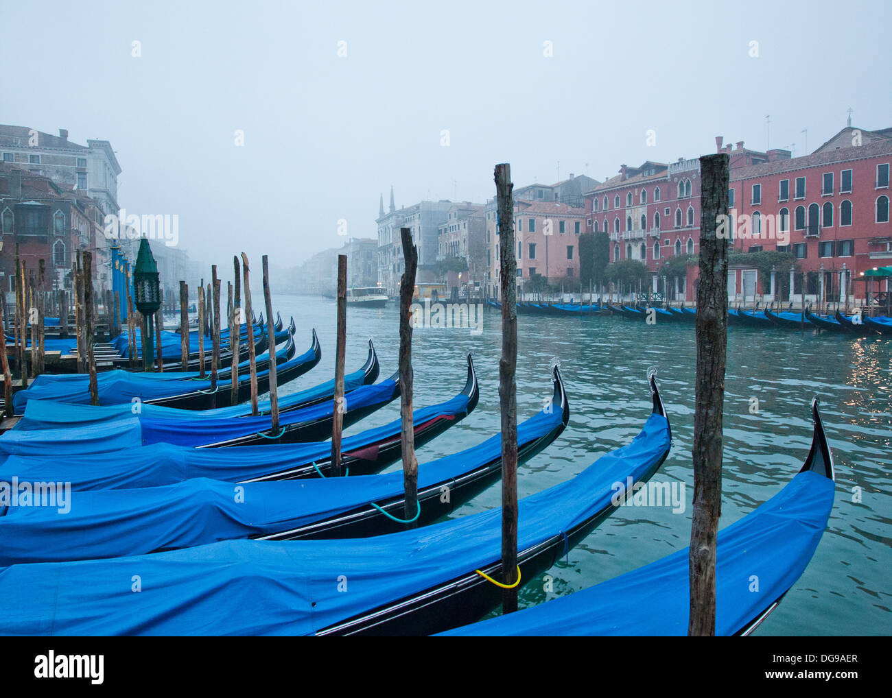 Venezia,gondola,l'Italia,fiume,gondole,tour,travel Foto Stock