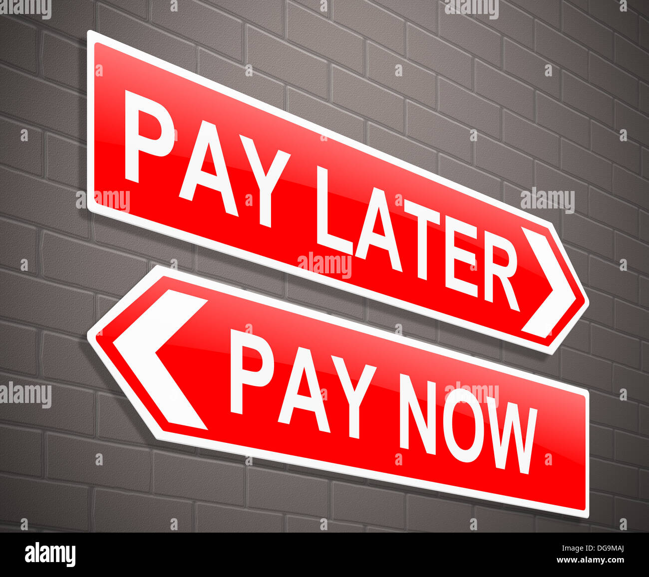 Piano finanziario. Foto Stock