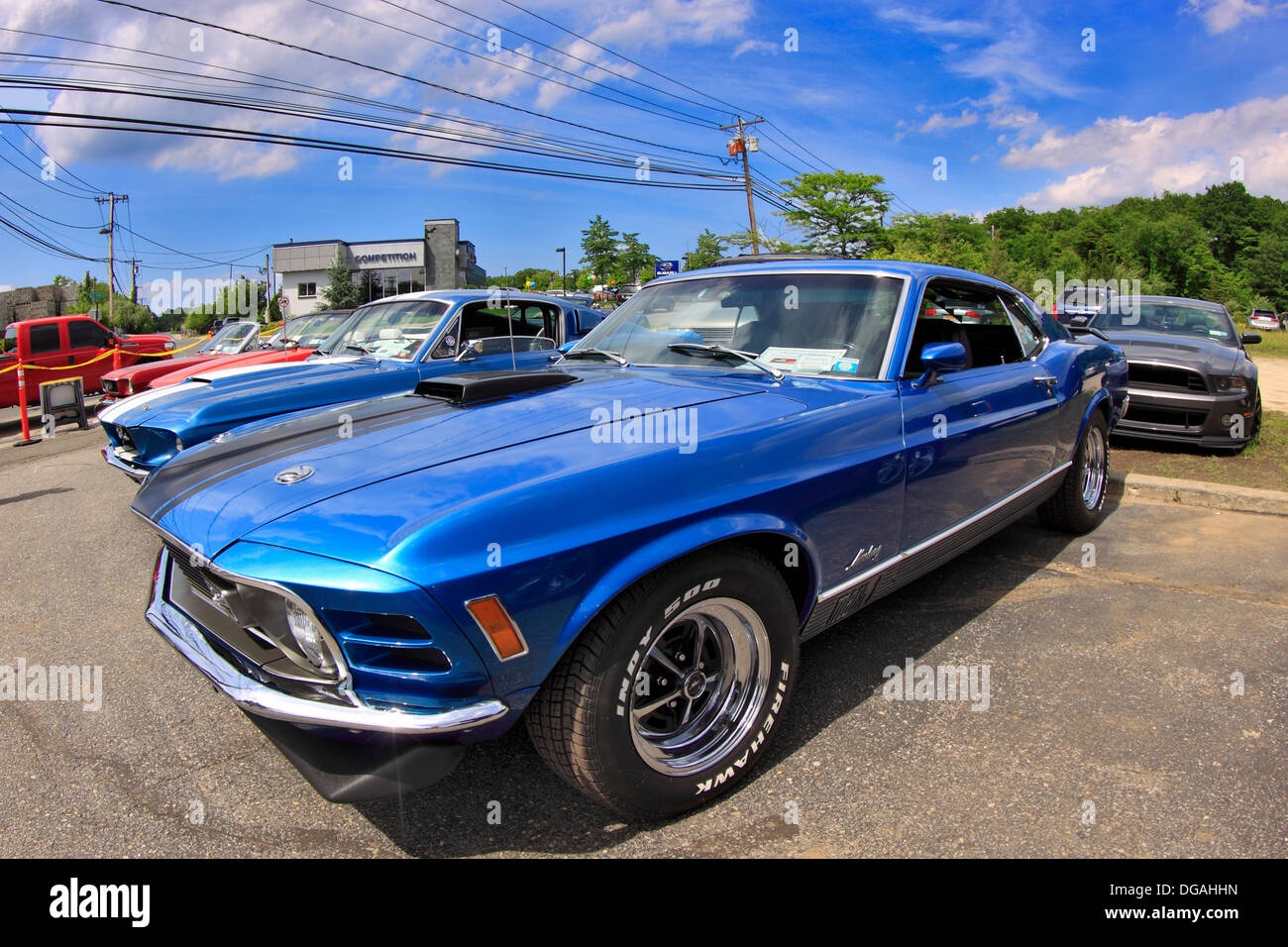Classico Ford car show Long Island New York Foto Stock