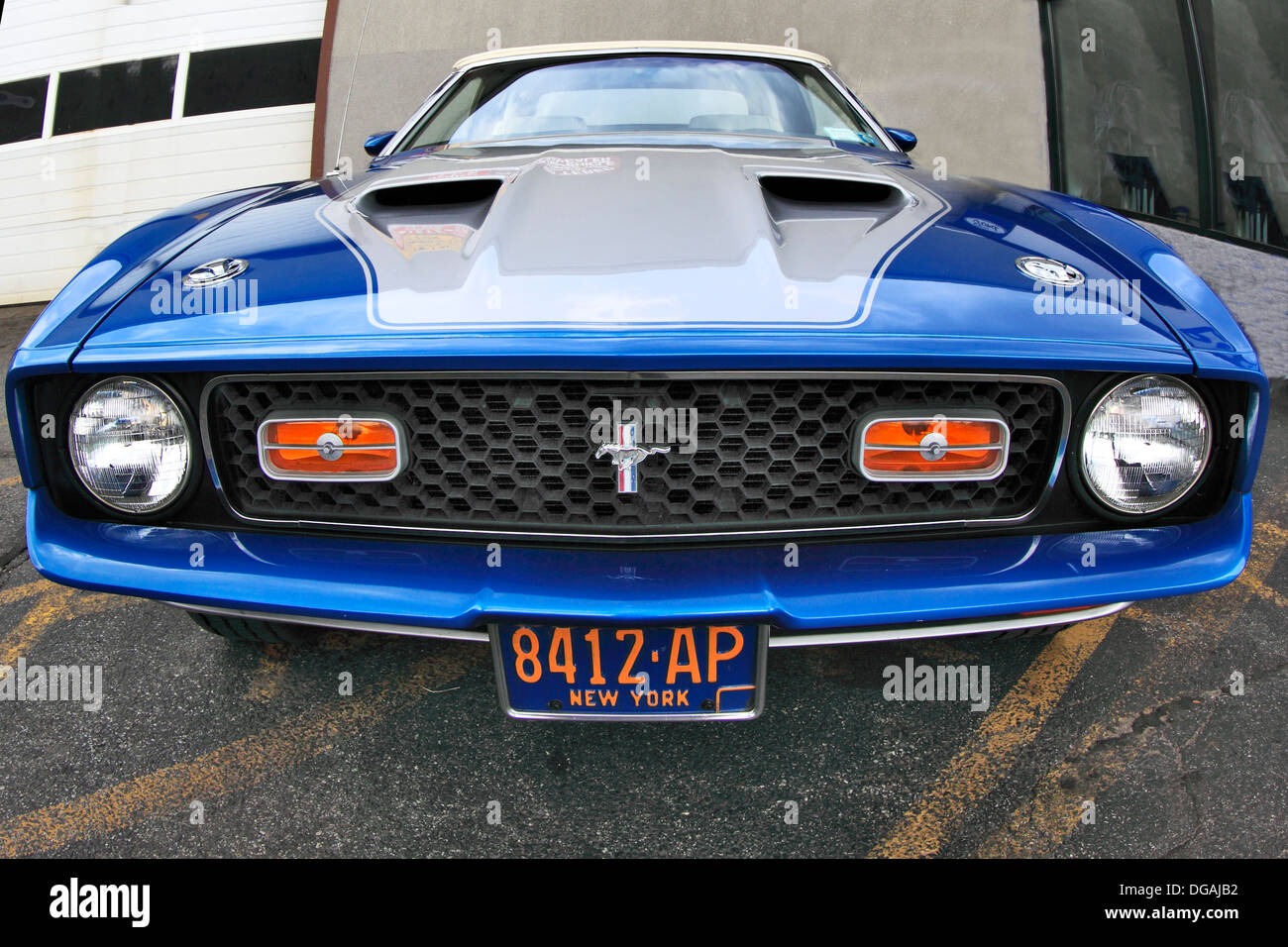 Classico Ford Mustang Mach 1 Long Island New York Foto Stock Classico Ford Mustang Mach 1 Long Island New York Foto Stock