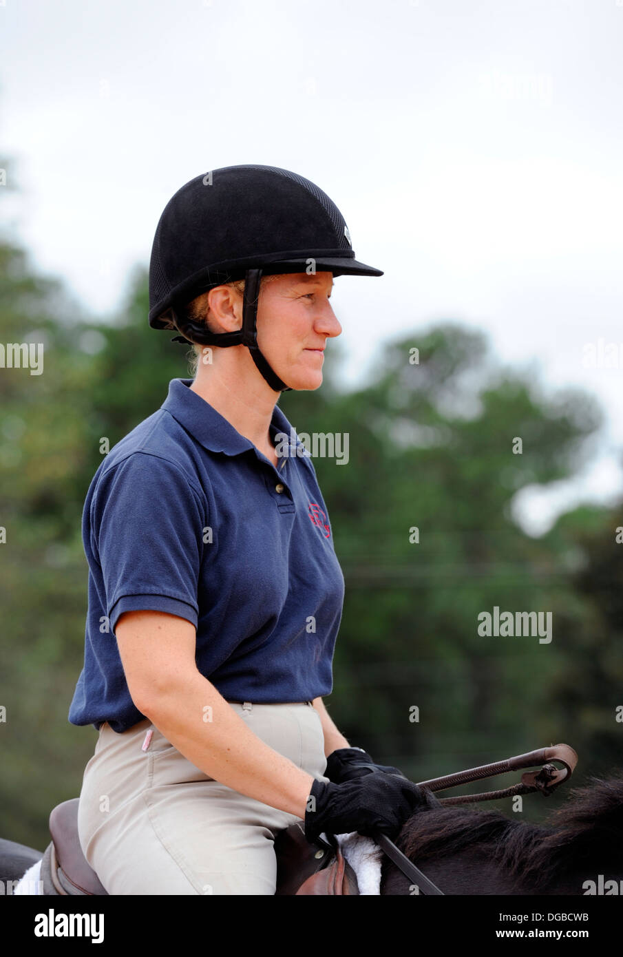 La Contea di Moore Hunt Club di Annie Oakley giorni Boom Festival in Pinehurst North Carolina Foto Stock