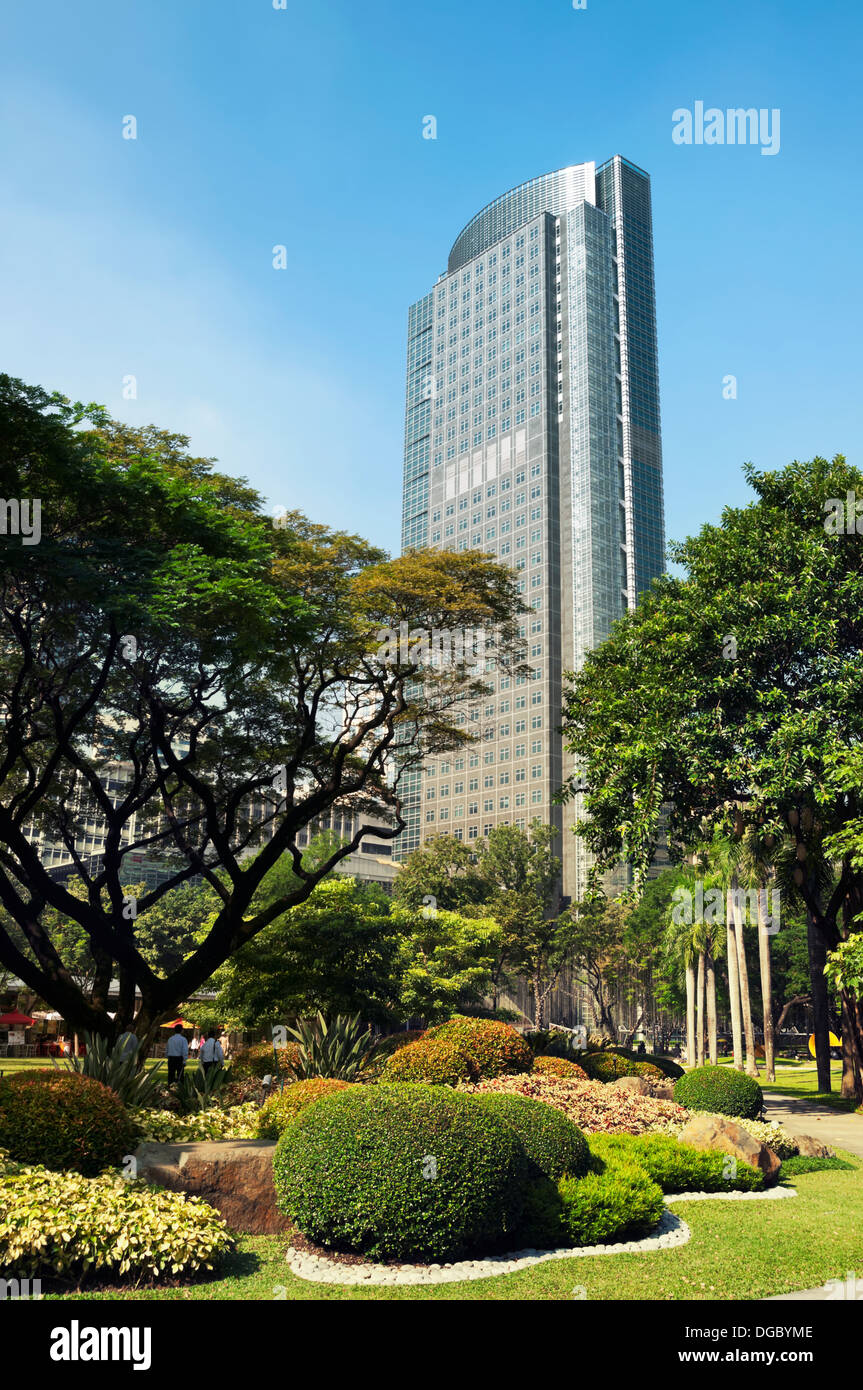 Philippine Stock Exchange Building, Manila - Filippine - Stock immagine. Foto Stock