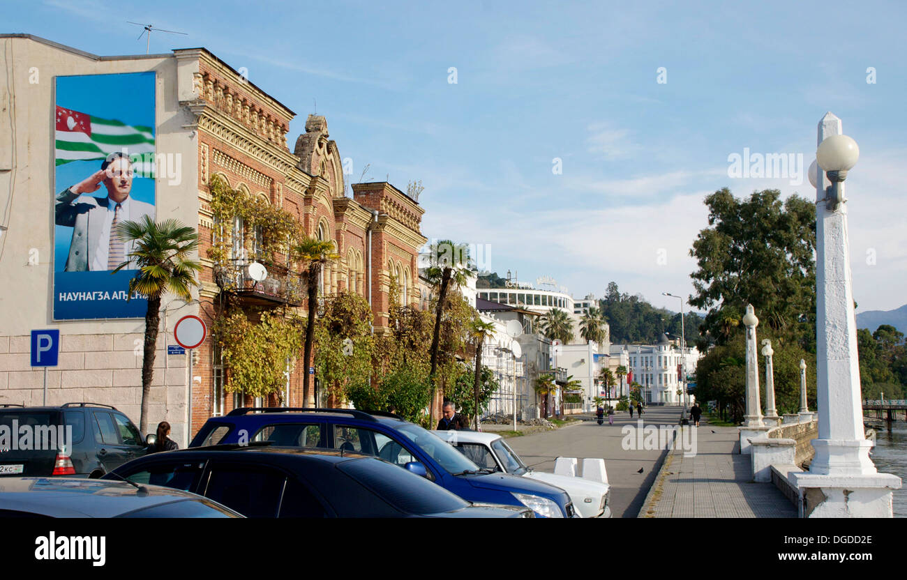 In Abkhazia, rompere lo stato della Georgia Foto Stock