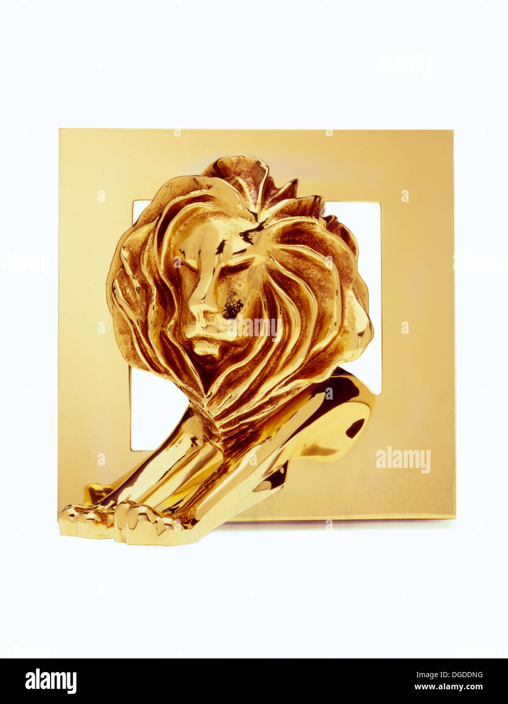 Cannes Gold Lion Foto Stock