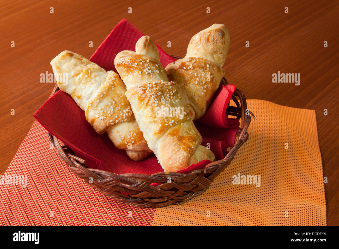 Pasta Sfoglia Foto Stock