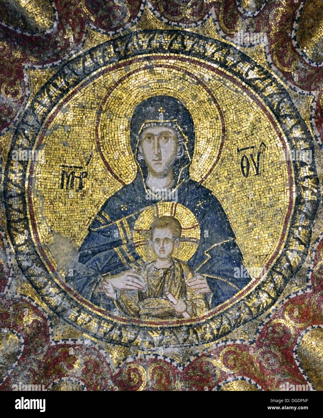 Kariye Camii (St. Salvatore in Chora), Istanbul, Turchia 130915 71194 Foto Stock