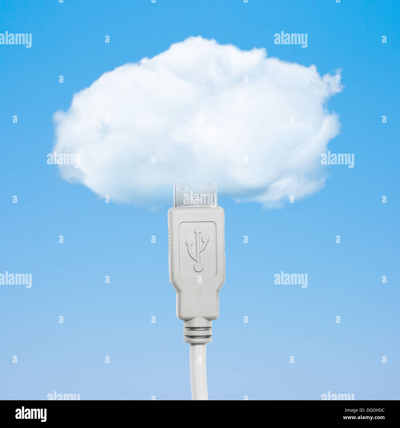 Il cloud computing concept Foto Stock