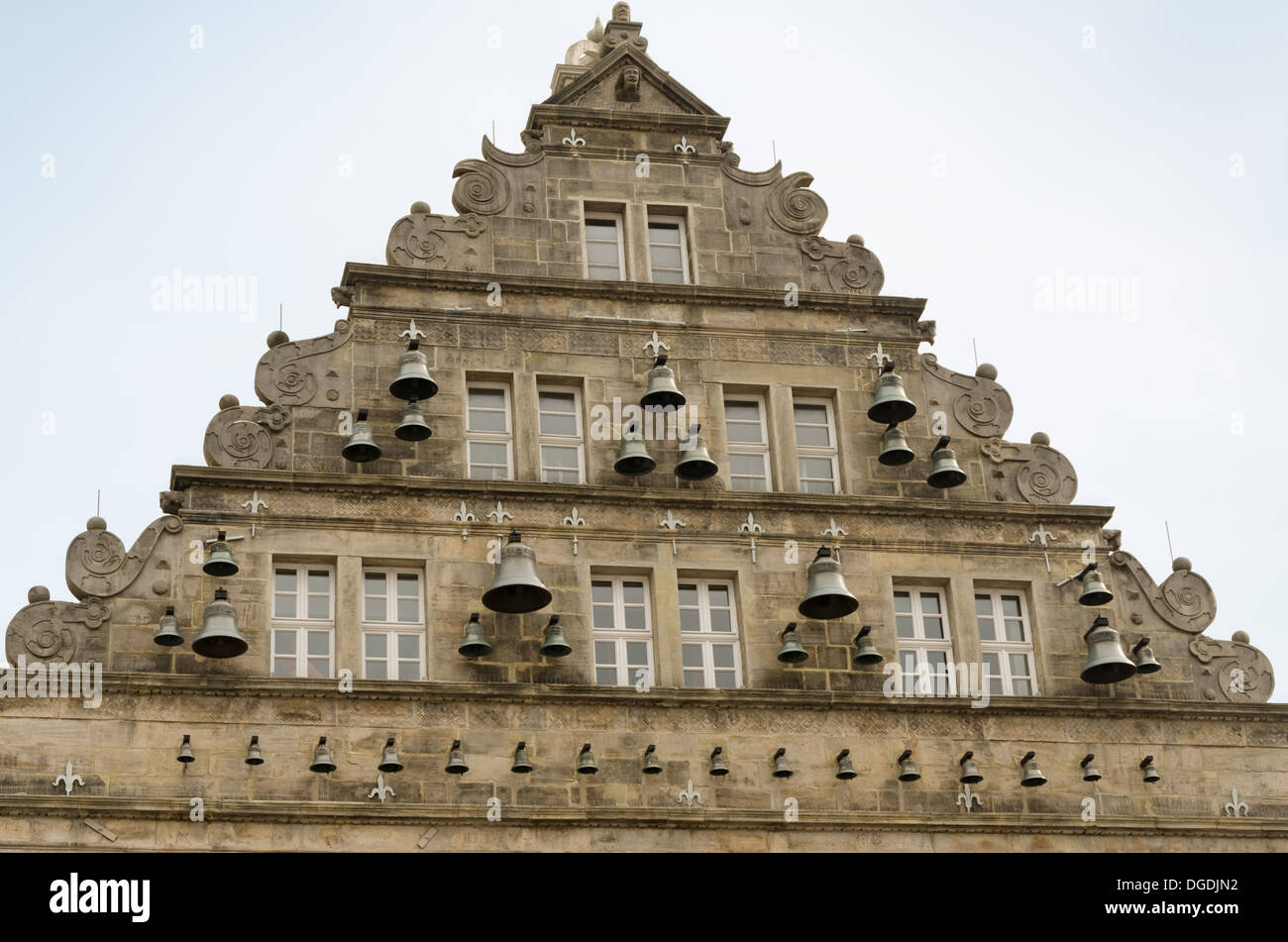 La casa di nozze in Hameln (Germania) Foto Stock