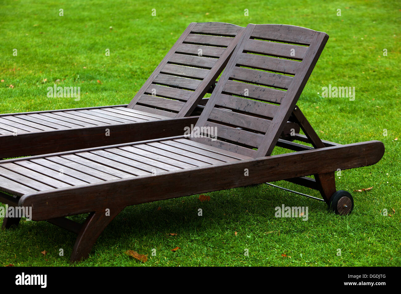 Mobili da giardino Foto Stock