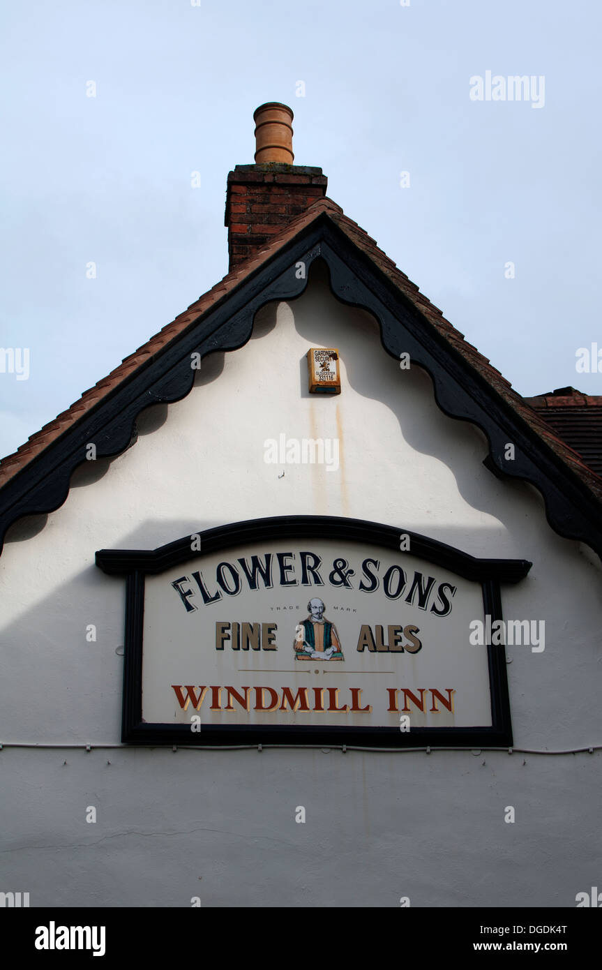 Il Windmill Inn, Stratford-upon-Avon, Regno Unito Foto Stock