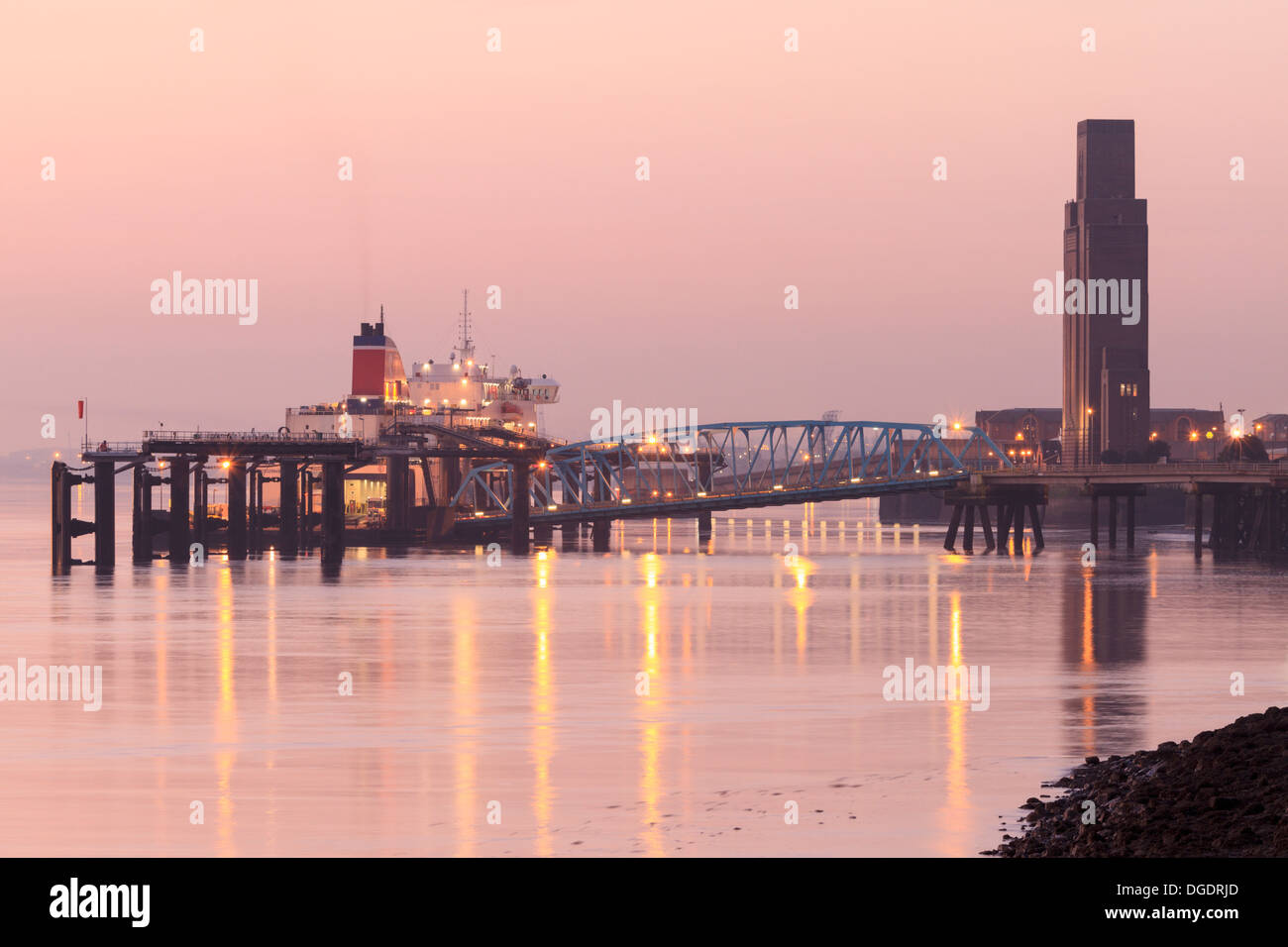 Traghetto Liverpool Birkenhead, Wirral Foto Stock