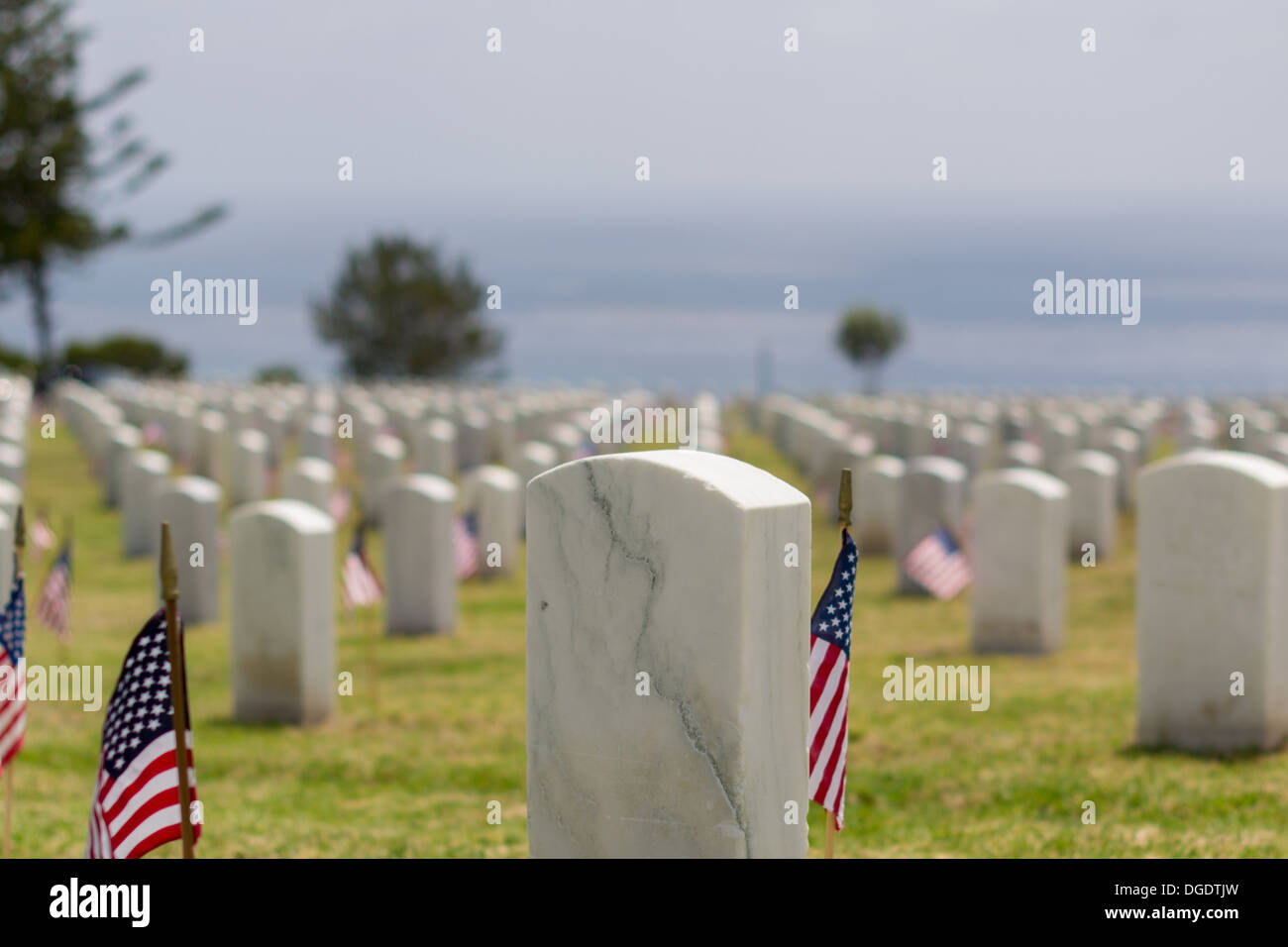 Fort Rosecrans Cimitero Nazionale Foto Stock