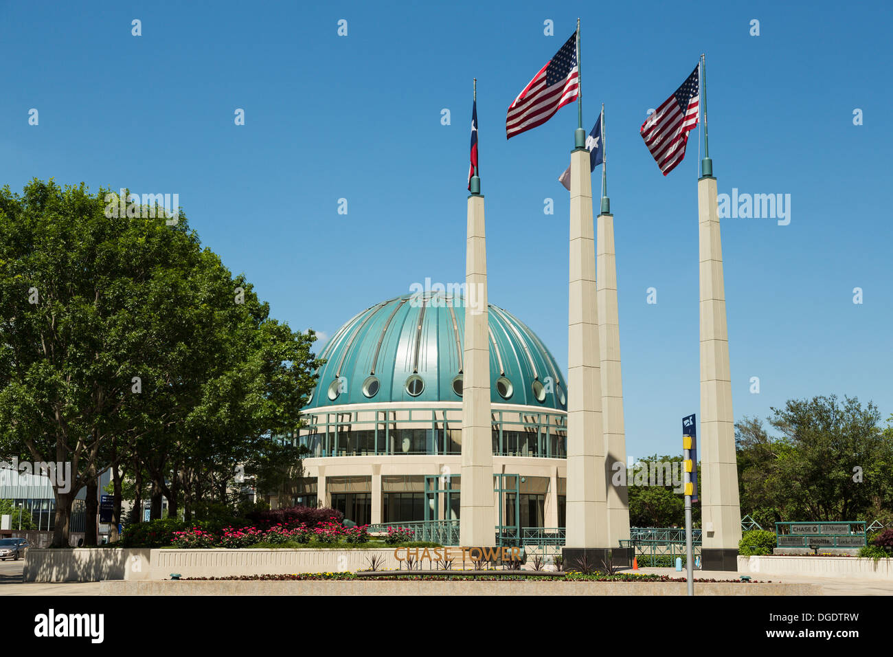 La Rotunda al Chase Tower Dallas Texas USA Foto Stock