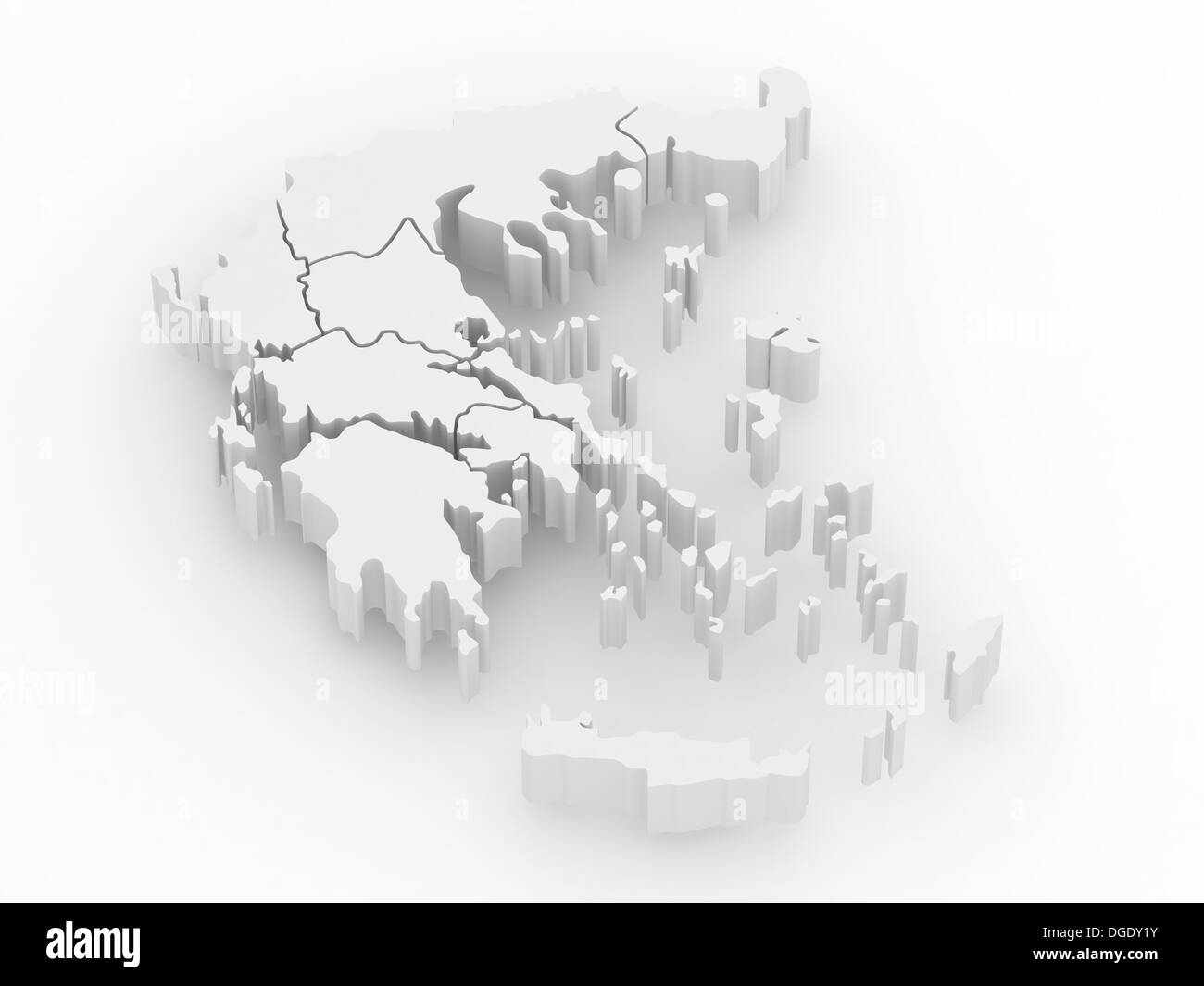 Mappa europa grecia immagini e fotografie stock ad alta risoluzione - Alamy