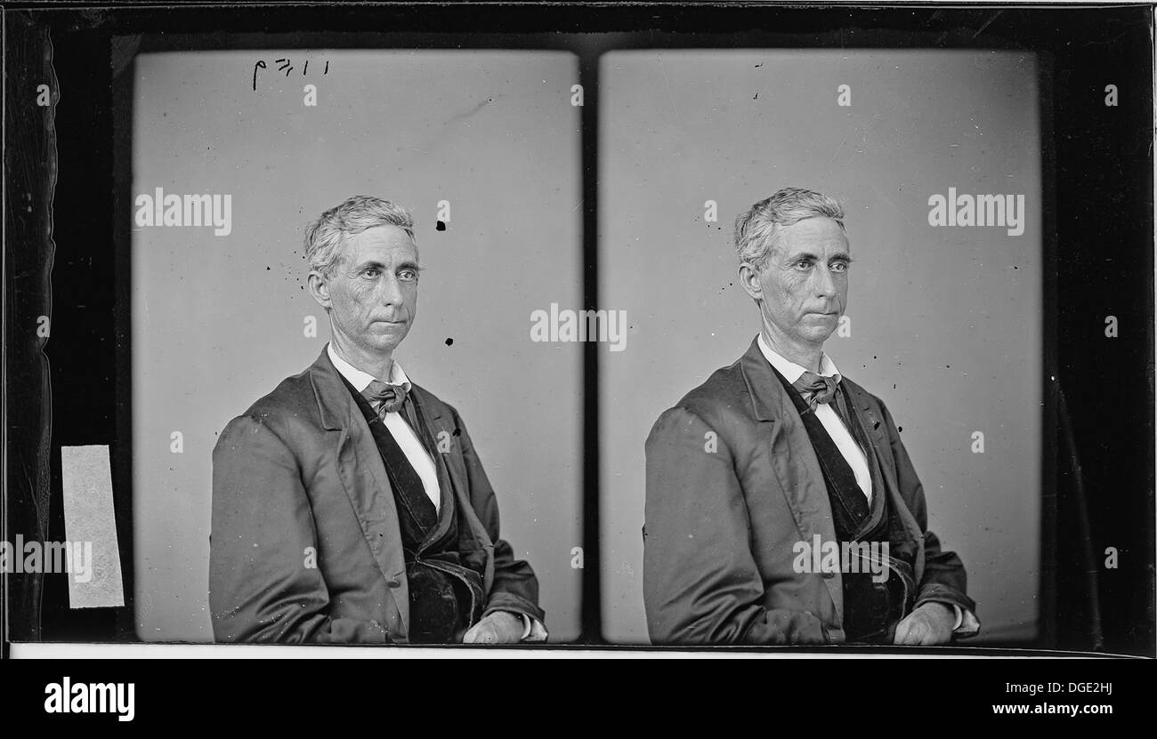 Un ritratto di Burnwell C. Ritter, un politico del Kentucky noto per il suo servizio e i suoi contributi alla storia legislativa dello stato. Foto Stock