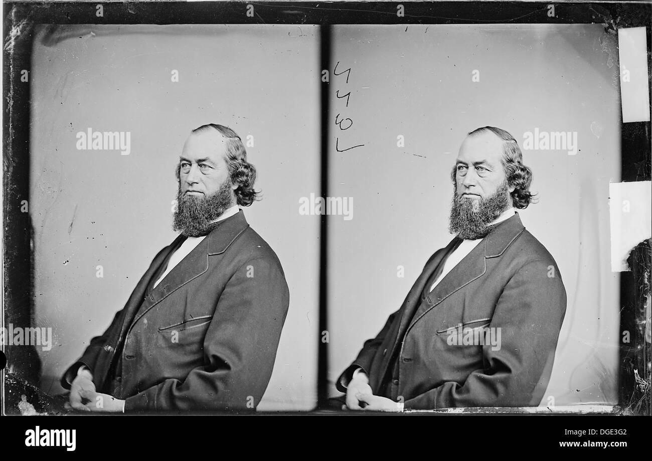 Jacob Benton fu una figura politica di spicco del New Hampshire, contribuendo alla storia legislativa degli Stati Uniti durante il suo mandato. Foto Stock