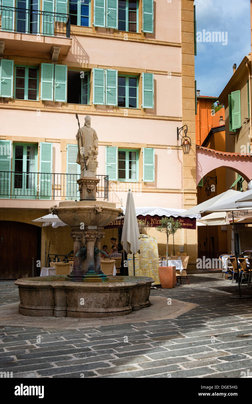 Place St Nicolas nel Principato di Monaco Foto Stock