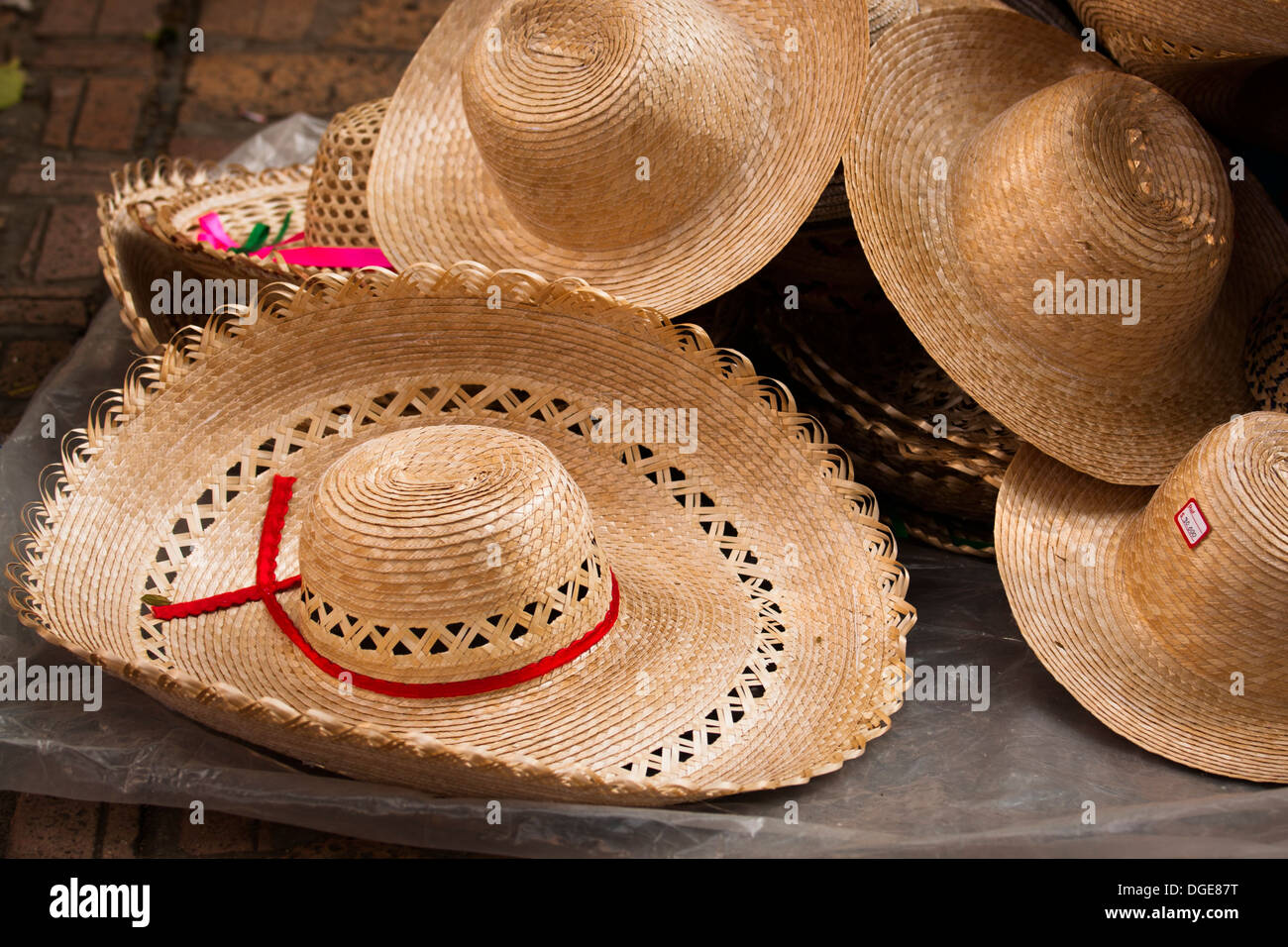 Cappello tradizionale Colombia Foto Stock