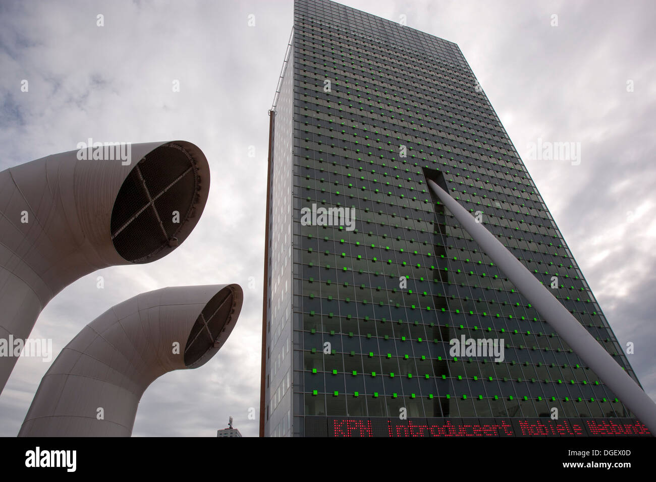 Edificio per uffici a KPN/Belvédère, Rotterdam Foto Stock