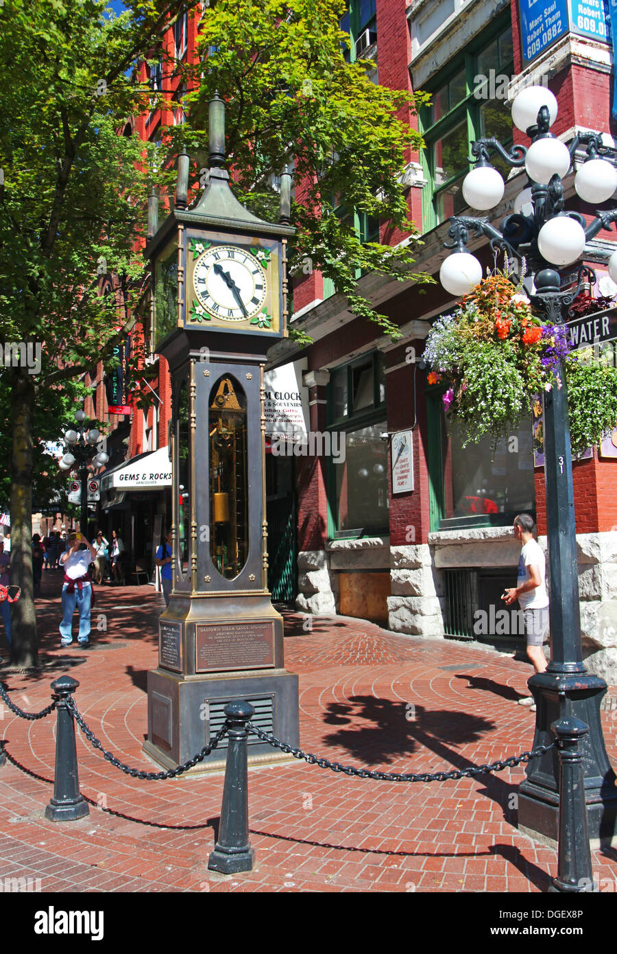 Gastown a Vancouver in Canada Foto Stock