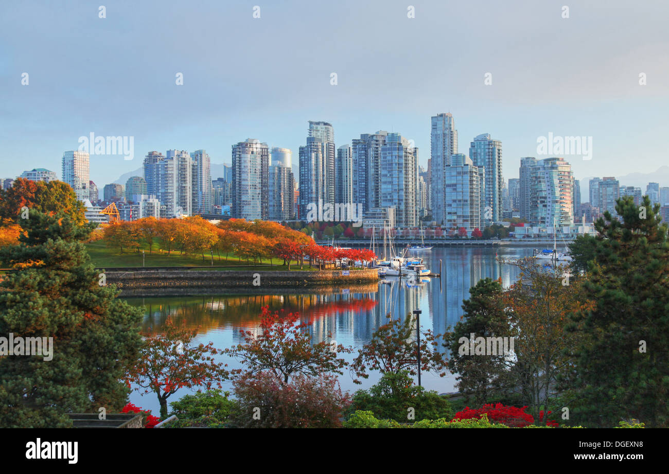 Vancouver in British Columbia, Canada Foto Stock