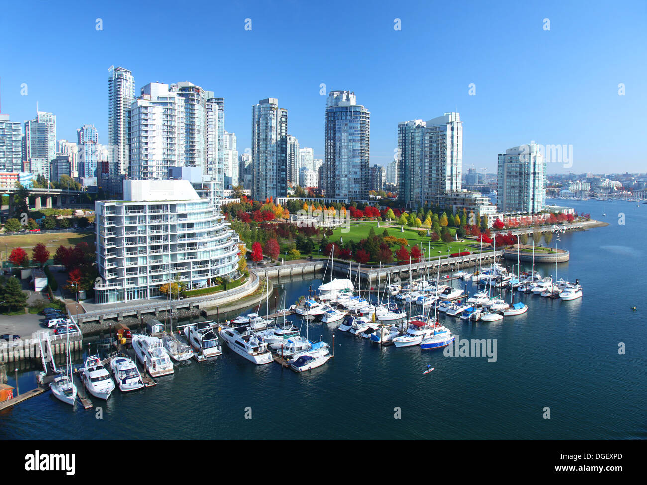 Vancouver in British Columbia, Canada Foto Stock