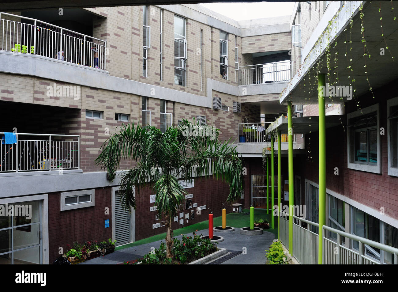 Kindergarten Buen Comienzo - Moravia del Distretto di Medellin .dipartimento di Antioquia. COLOMBIA Foto Stock