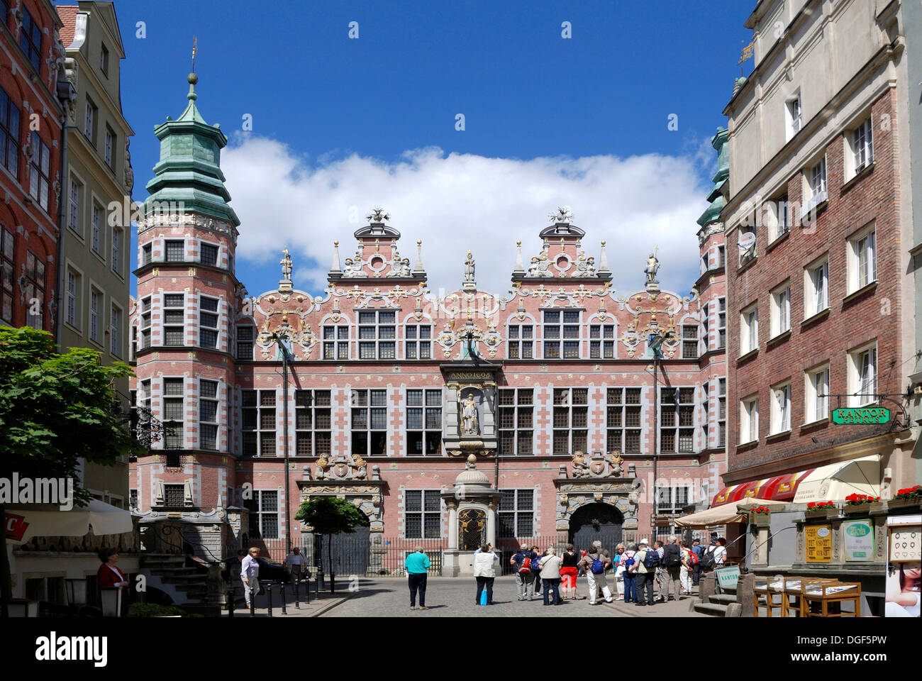 Grande Arsenale nella città vecchia di Danzica - Wielka Zbrojownia. Foto Stock