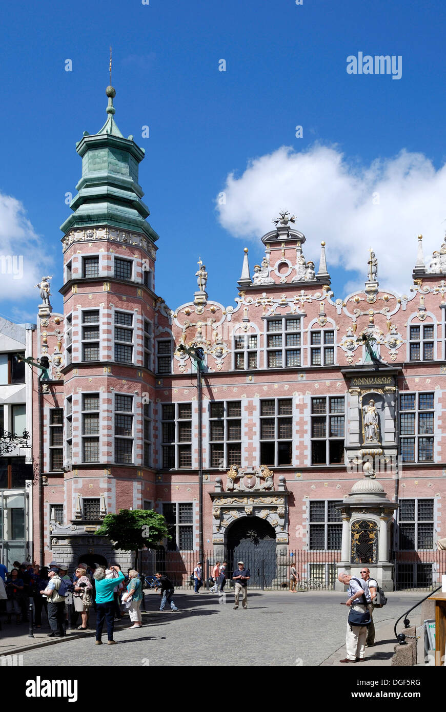 Grande Arsenale nella città vecchia di Danzica - Wielka Zbrojownia. Foto Stock