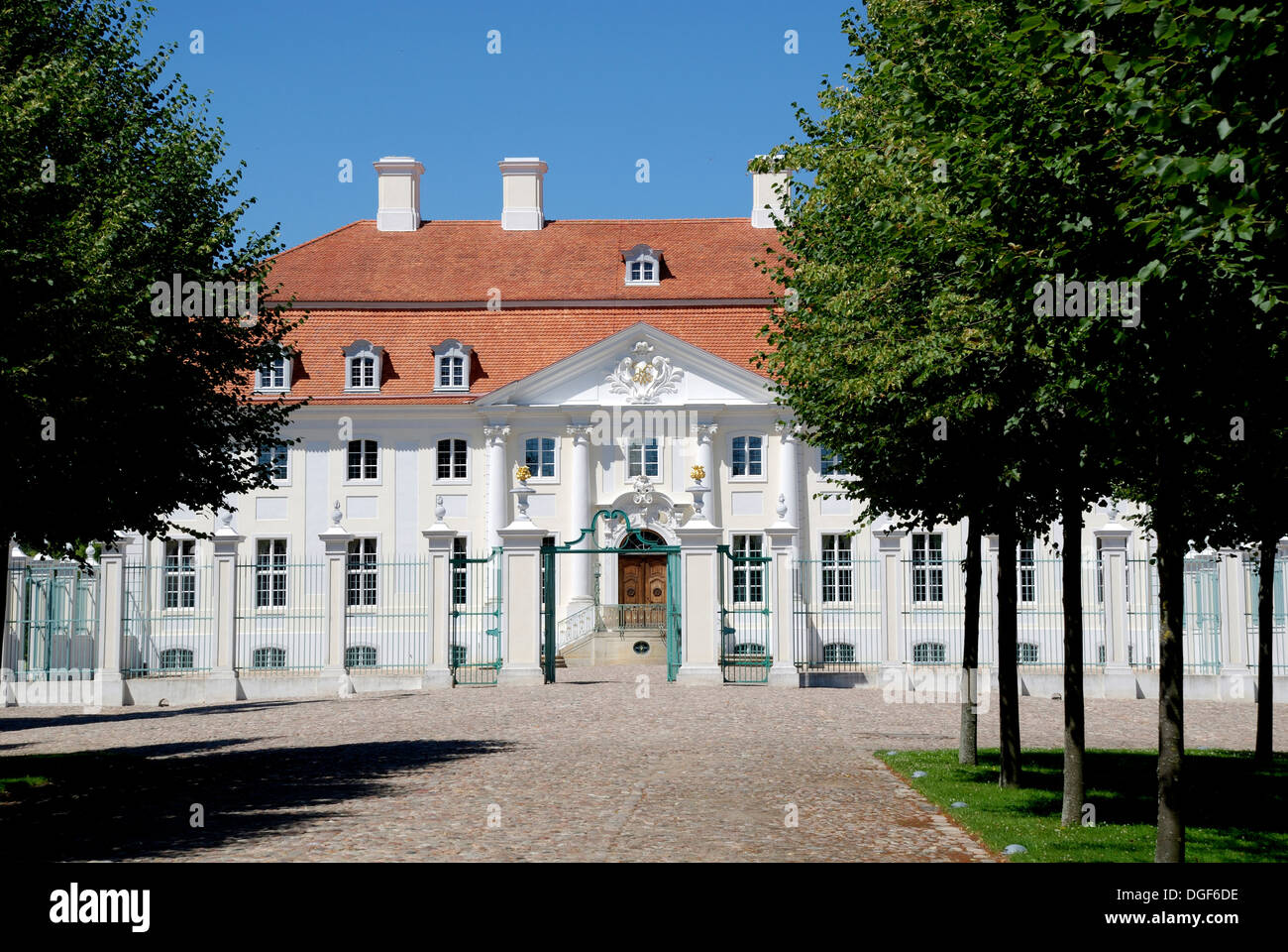 Il castello di Meseberg - Guesthouse del governo federale tedesco nei pressi di Berlino. Foto Stock