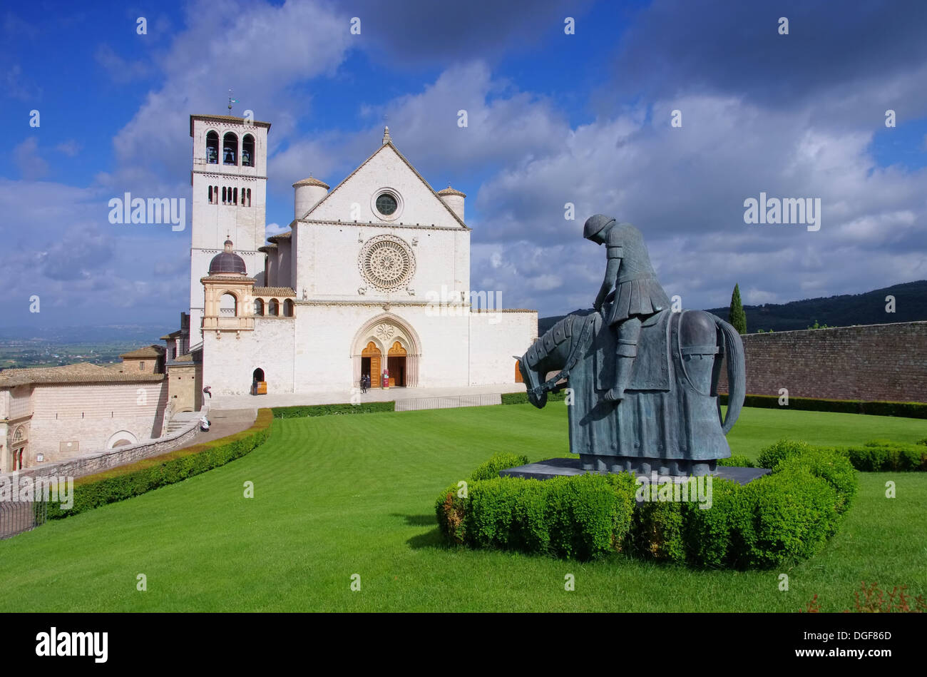 Kirche di Assisi - Assisi Chiesa 04 Foto Stock